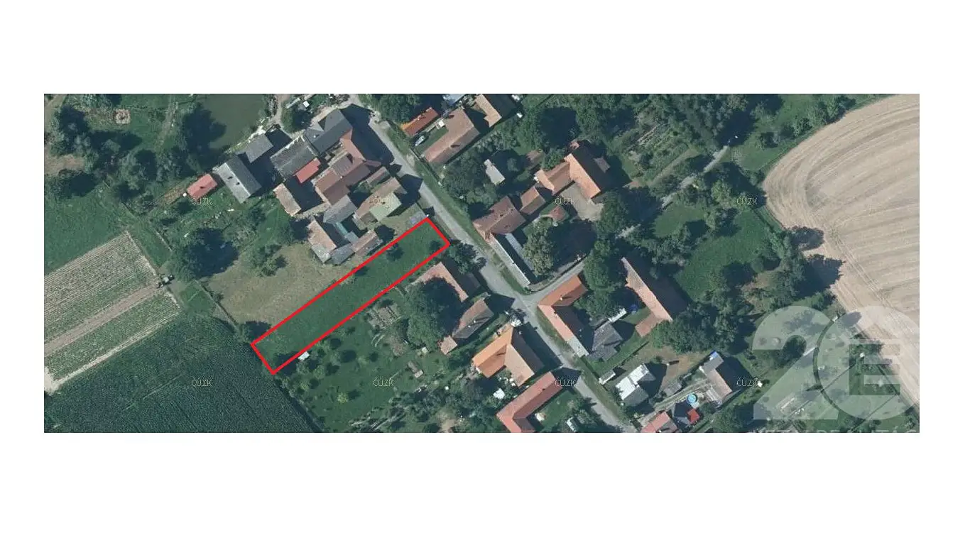 Prodej  stavebního pozemku 1 415 m², Nová Ves u Chotěboře - Nový Dvůr, okres Havlíčkův Brod