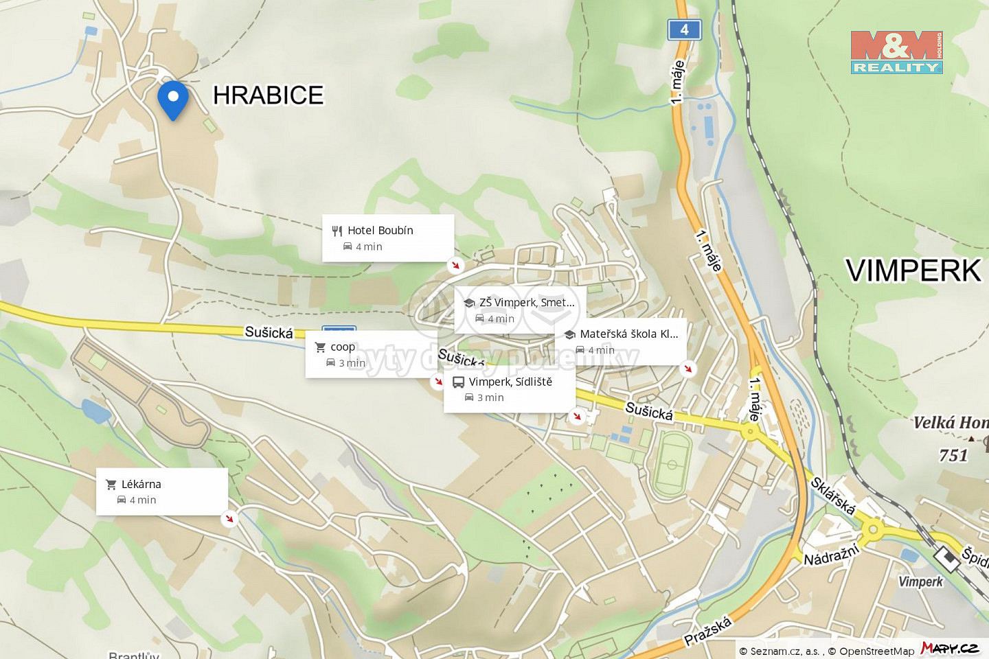 Vimperk - Hrabice, okres Prachatice