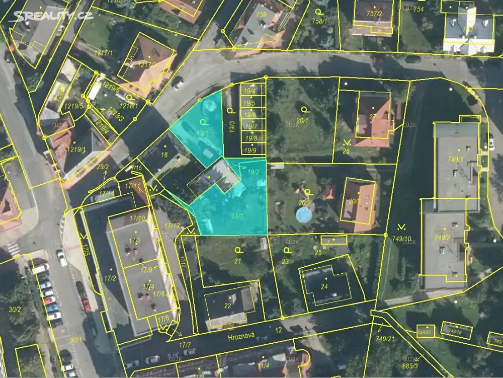 Prodej  stavebního pozemku 643 m², Staškova, Liberec - Liberec XIV-Ruprechtice