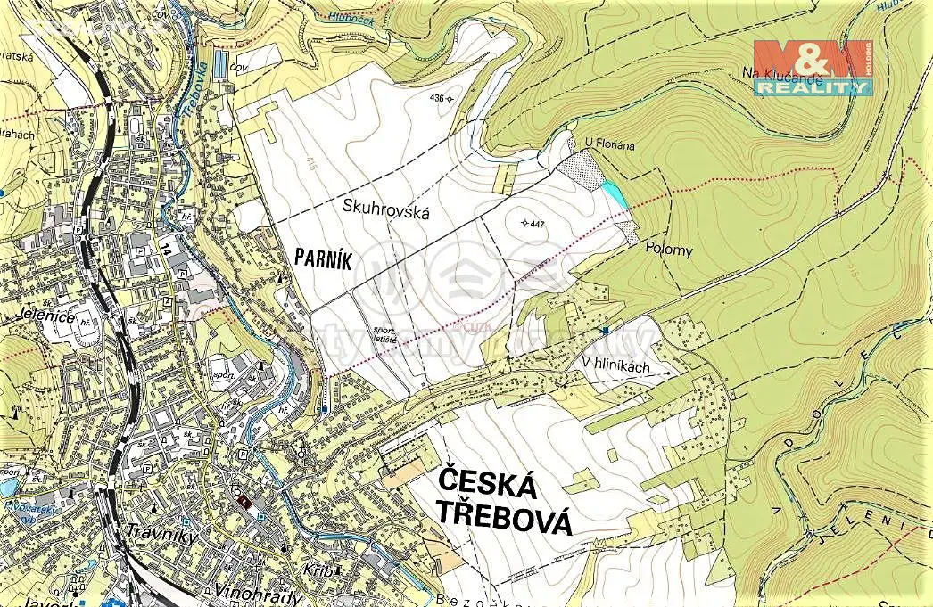 Prodej  louky 2 972 m², Česká Třebová - Parník, okres Ústí nad Orlicí
