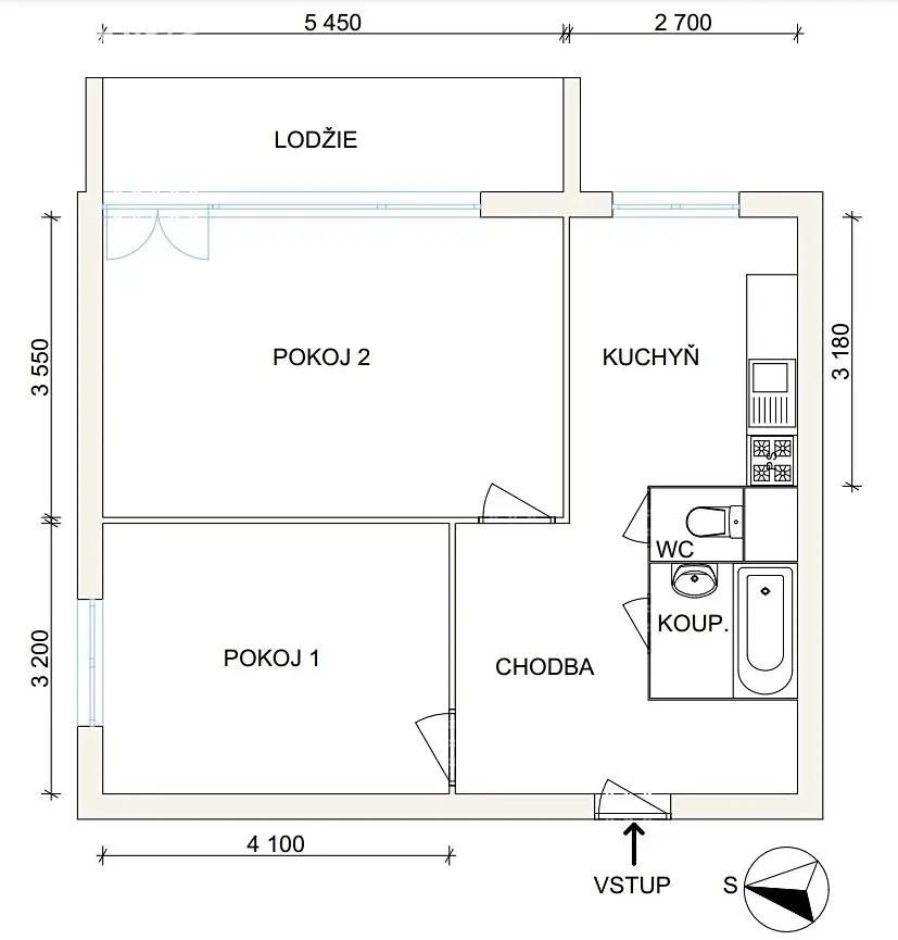 Prodej bytu 2+1 56 m², Jurije Gagarina, Havířov - Podlesí