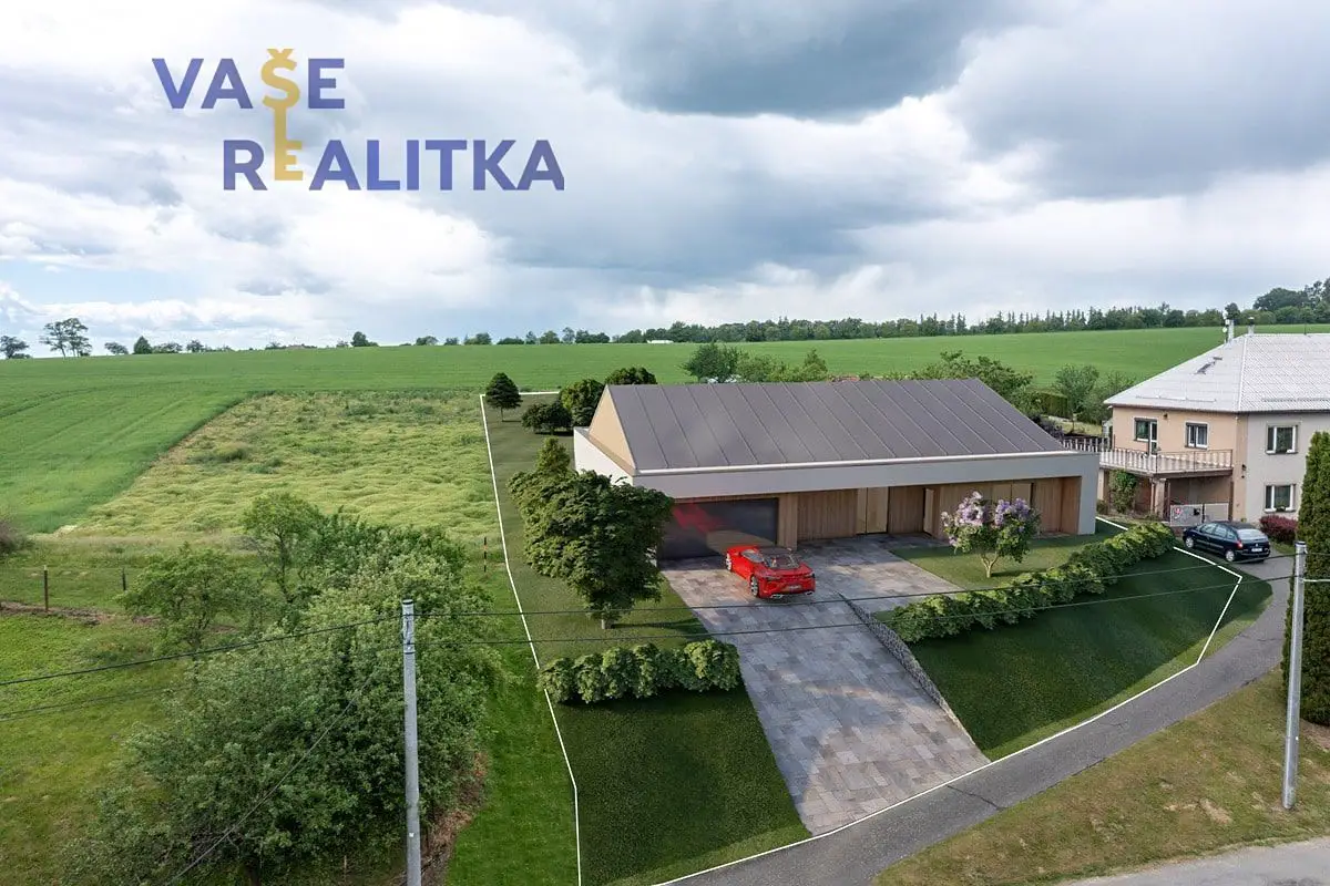 Prodej  stavebního pozemku 2 509 m², Lazníčky, okres Přerov