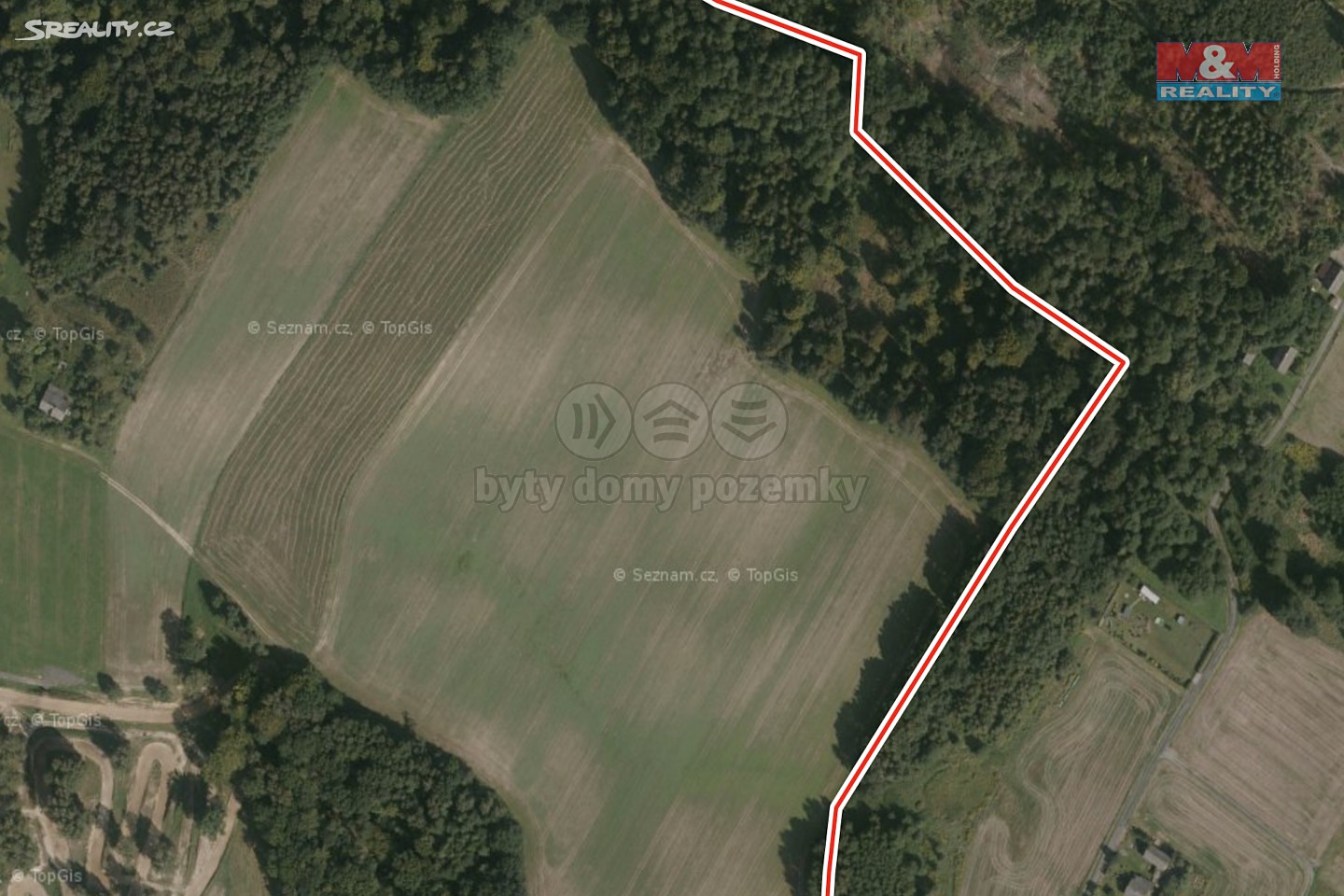 Prodej  lesa 7 107 m², Petrovice u Karviné - Dolní Marklovice, okres Karviná
