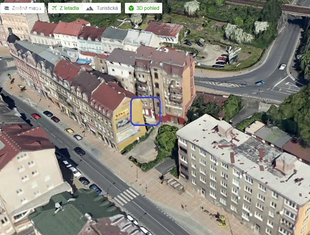 Pronájem bytu 1+kk 52 m², Nákladní, Karlovy Vary - Rybáře