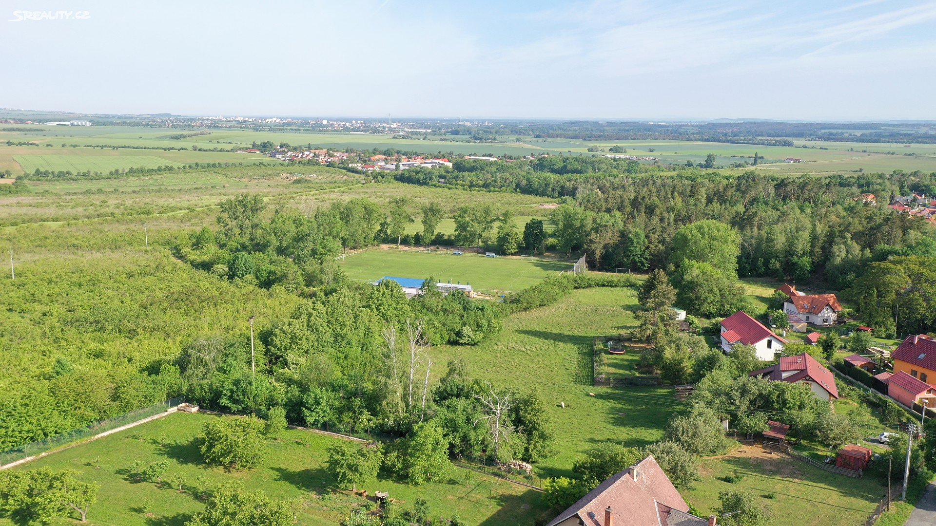 Prodej  stavebního pozemku 9 265 m², Kutná Hora - Kaňk, okres Kutná Hora