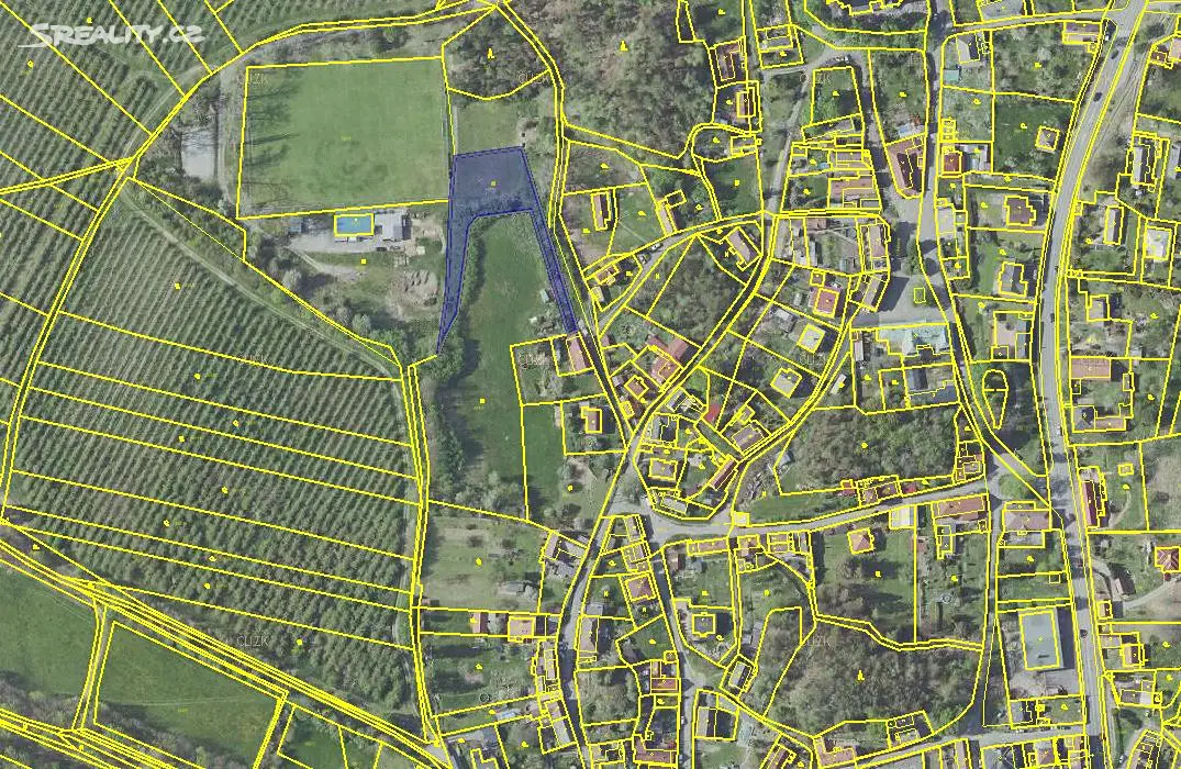 Prodej  stavebního pozemku 9 265 m², Kutná Hora - Kaňk, okres Kutná Hora