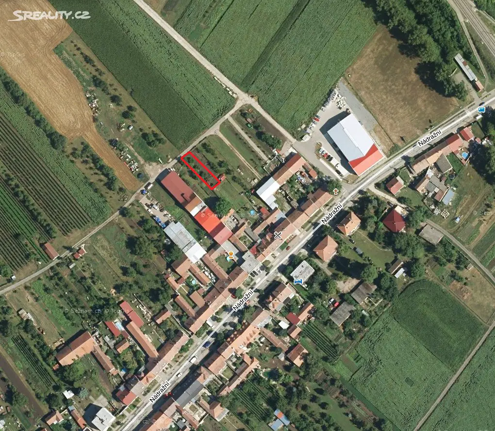 Prodej  komerčního pozemku 278 m², Rakvice, okres Břeclav