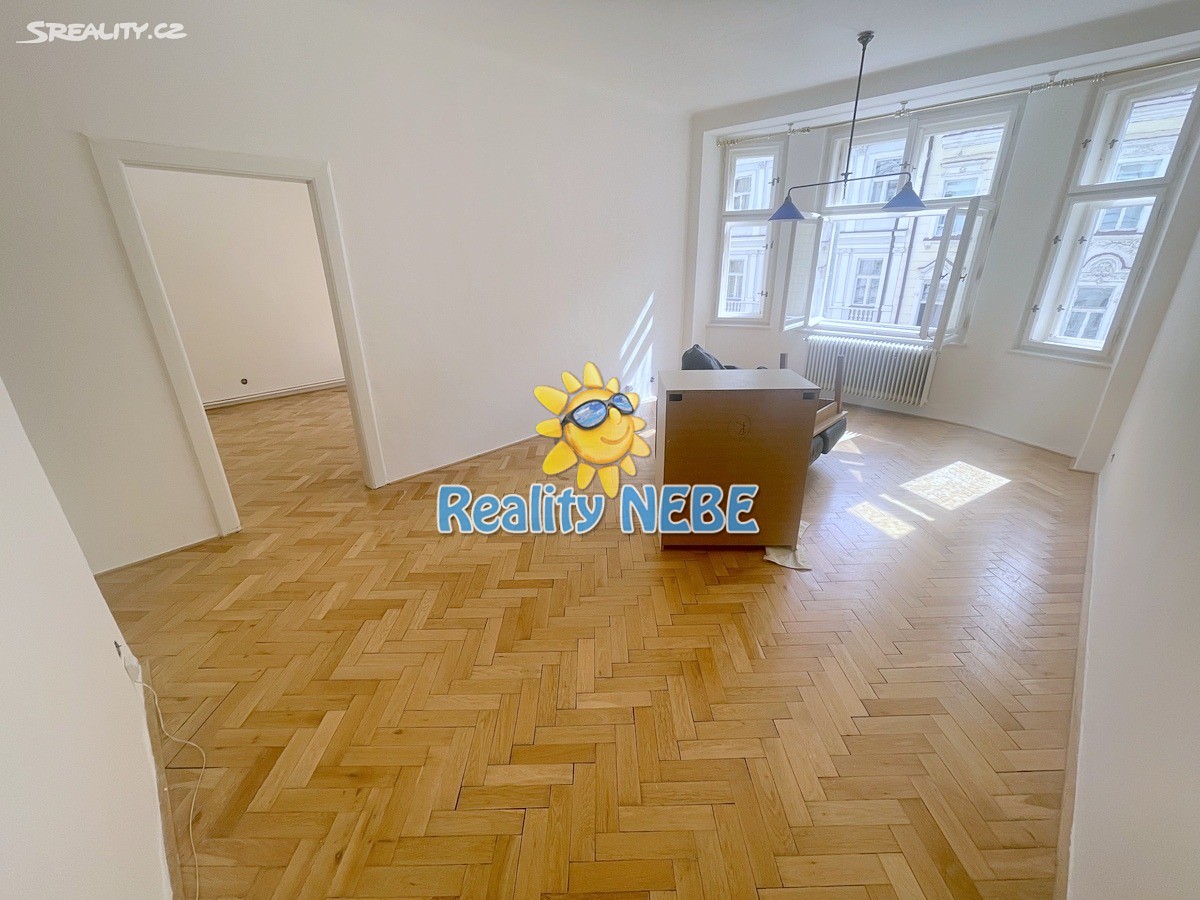 Pronájem bytu 3+1 90 m², Pod Slovany, Praha 2 - Nové Město