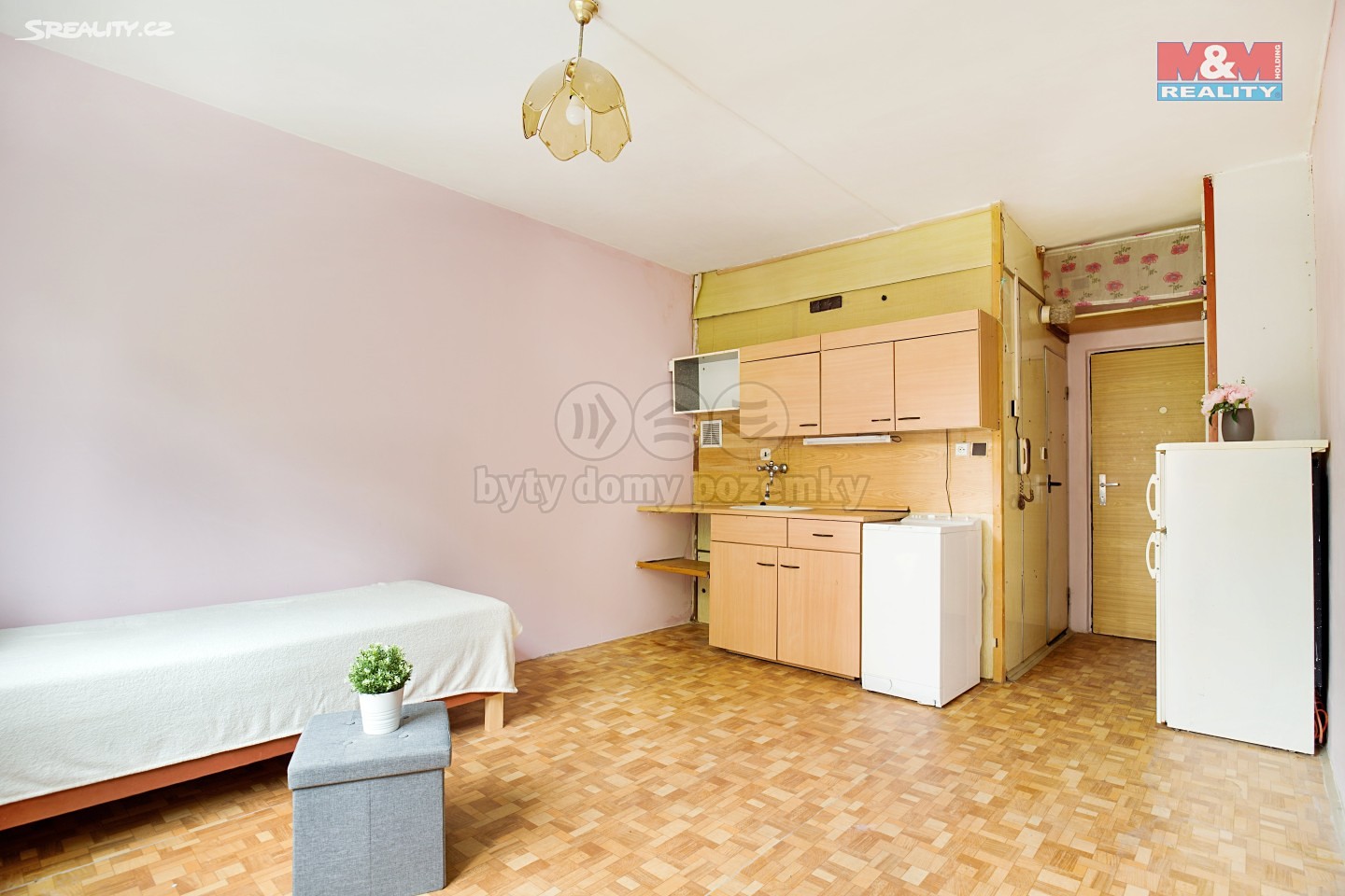 Prodej bytu 1+kk 20 m², Studentská, Jirkov