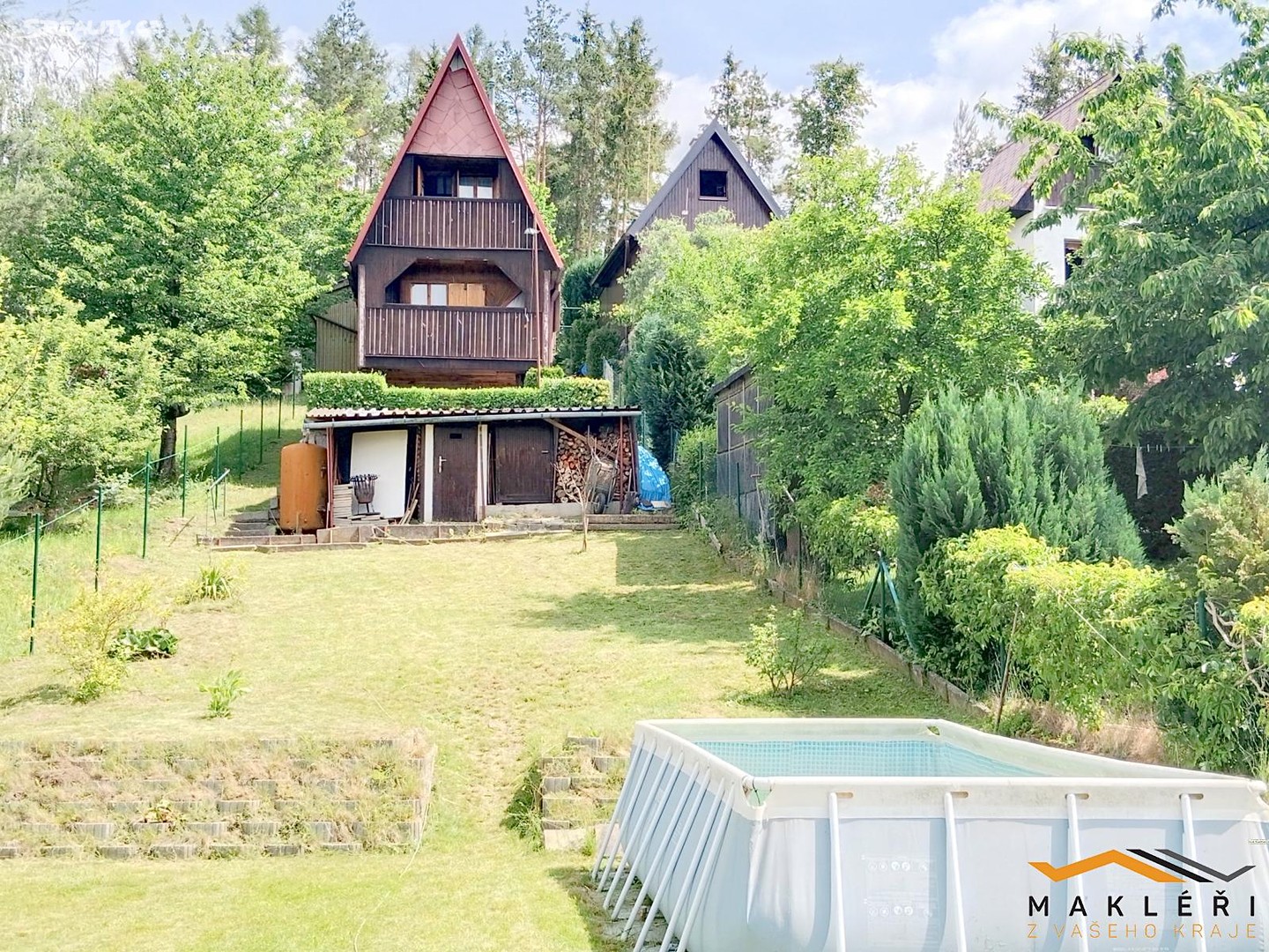 Prodej  chaty 45 m², pozemek 400 m², Brtnice, okres Jihlava