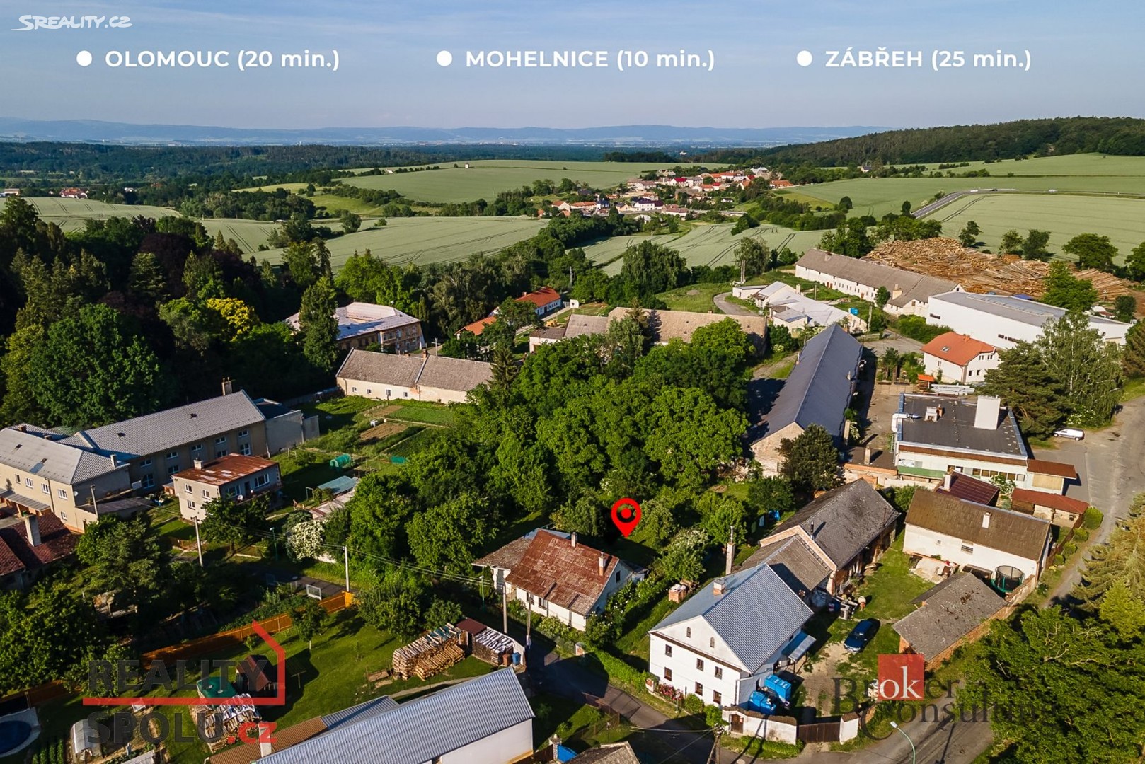 Prodej  rodinného domu 65 m², pozemek 1 281 m², Bílá Lhota, okres Olomouc