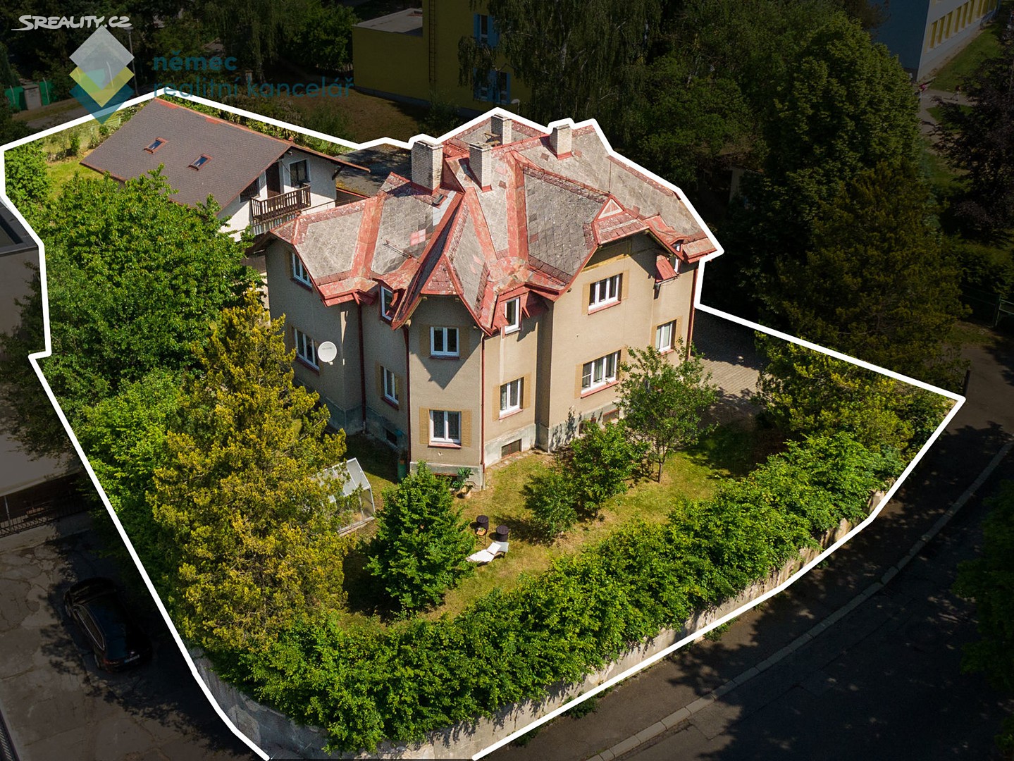 Prodej  rodinného domu 650 m², pozemek 1 396 m², Vrchlického, Liberec - Liberec XIII-Nové Pavlovice