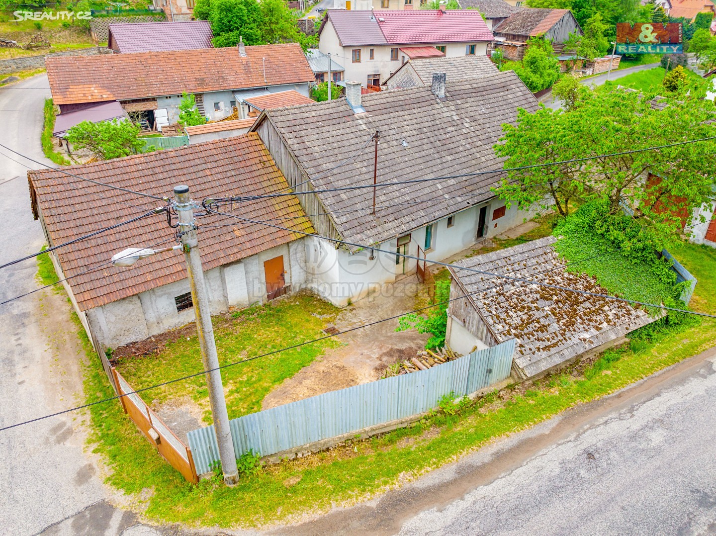 Prodej  rodinného domu 528 m², pozemek 528 m², Polná - Hrbov, okres Jihlava