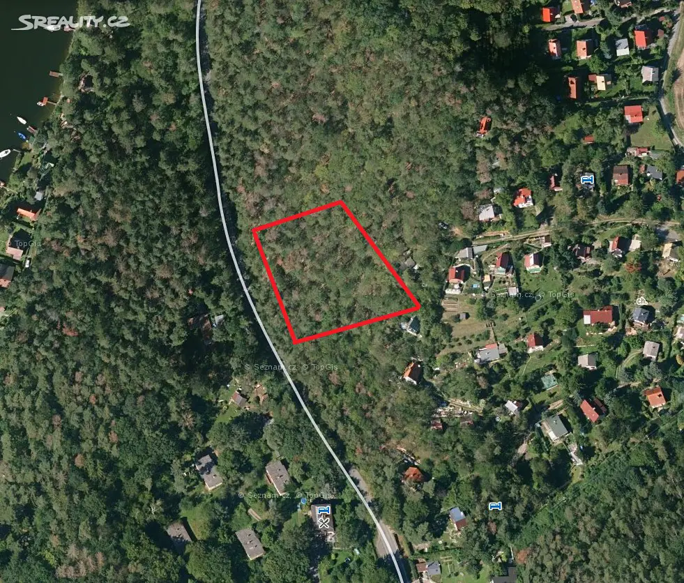 Prodej  lesa 1 118 m², Rabyně, okres Benešov