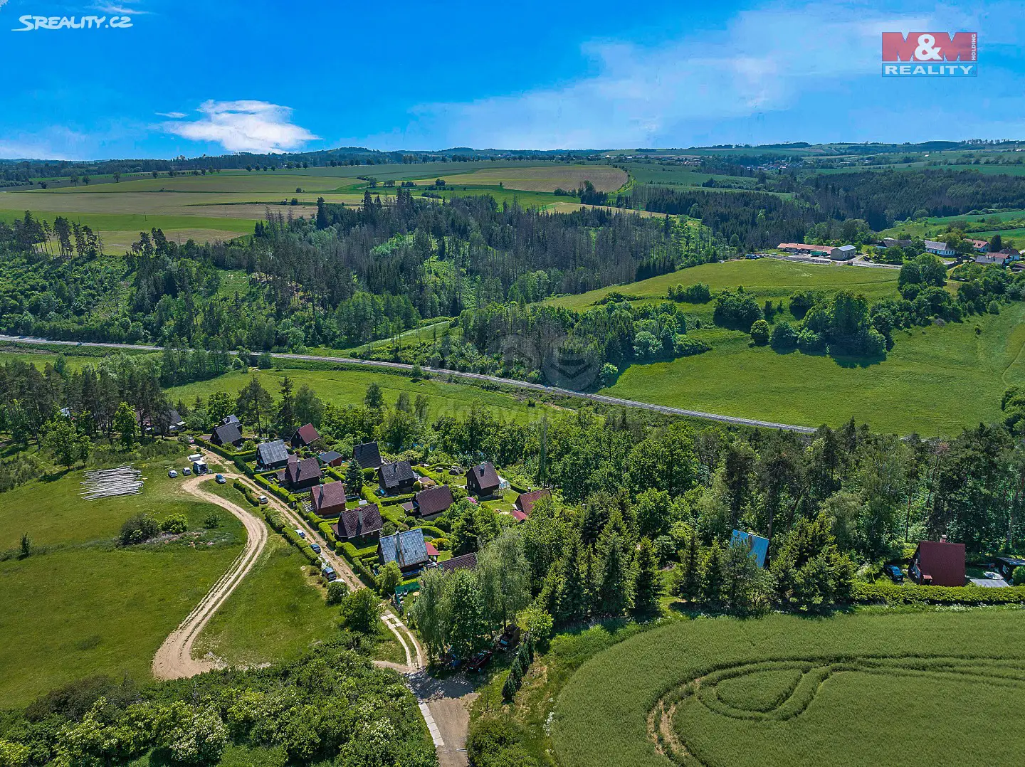 Prodej  chaty 32 m², pozemek 307 m², Velký Beranov - Jeclov, okres Jihlava