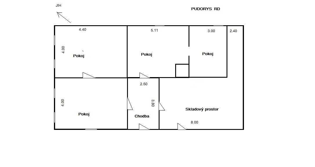 Prodej  rodinného domu 100 m², pozemek 911 m², Pocinovice, okres Domažlice