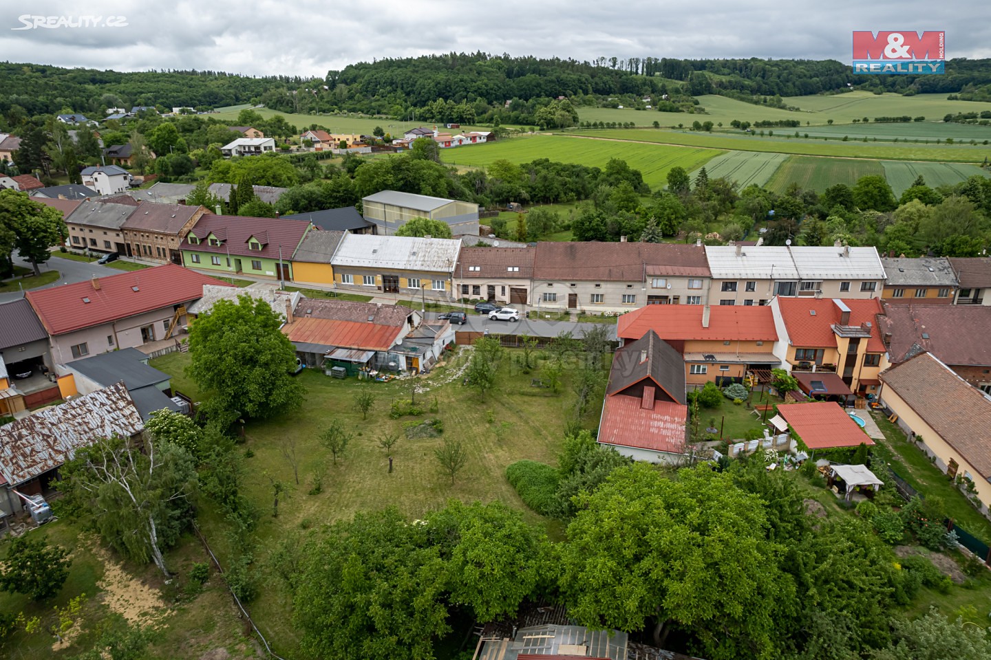 Prodej  stavebního pozemku 956 m², Kostelec u Holešova, okres Kroměříž