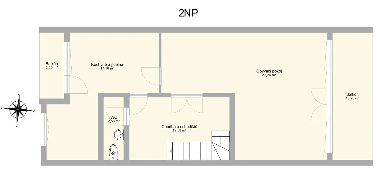 Pronájem  rodinného domu 222 m², pozemek 234 m², Měšťanská, Brno - Tuřany