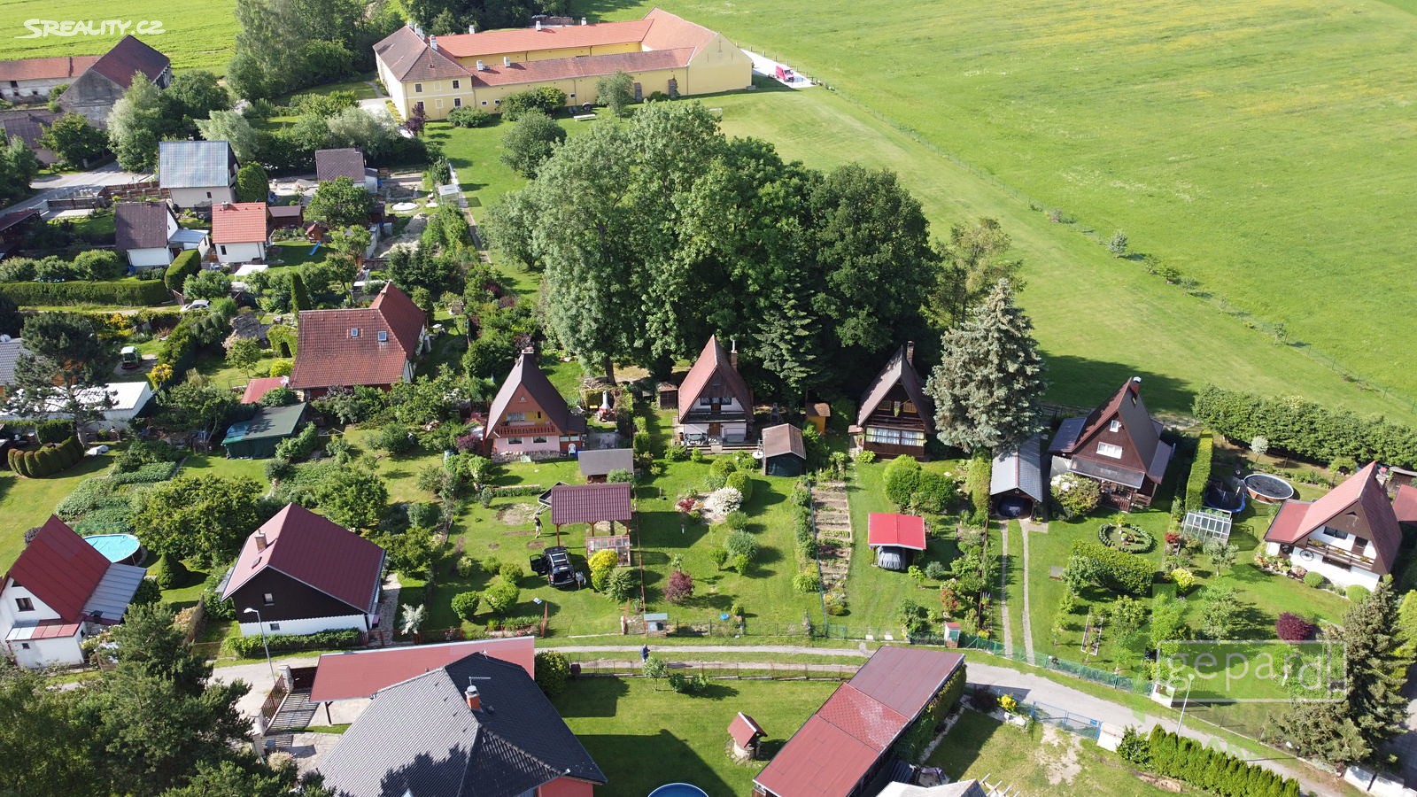 Prodej  chaty 55 m², pozemek 453 m², Mirkovice - Zahrádka, okres Český Krumlov