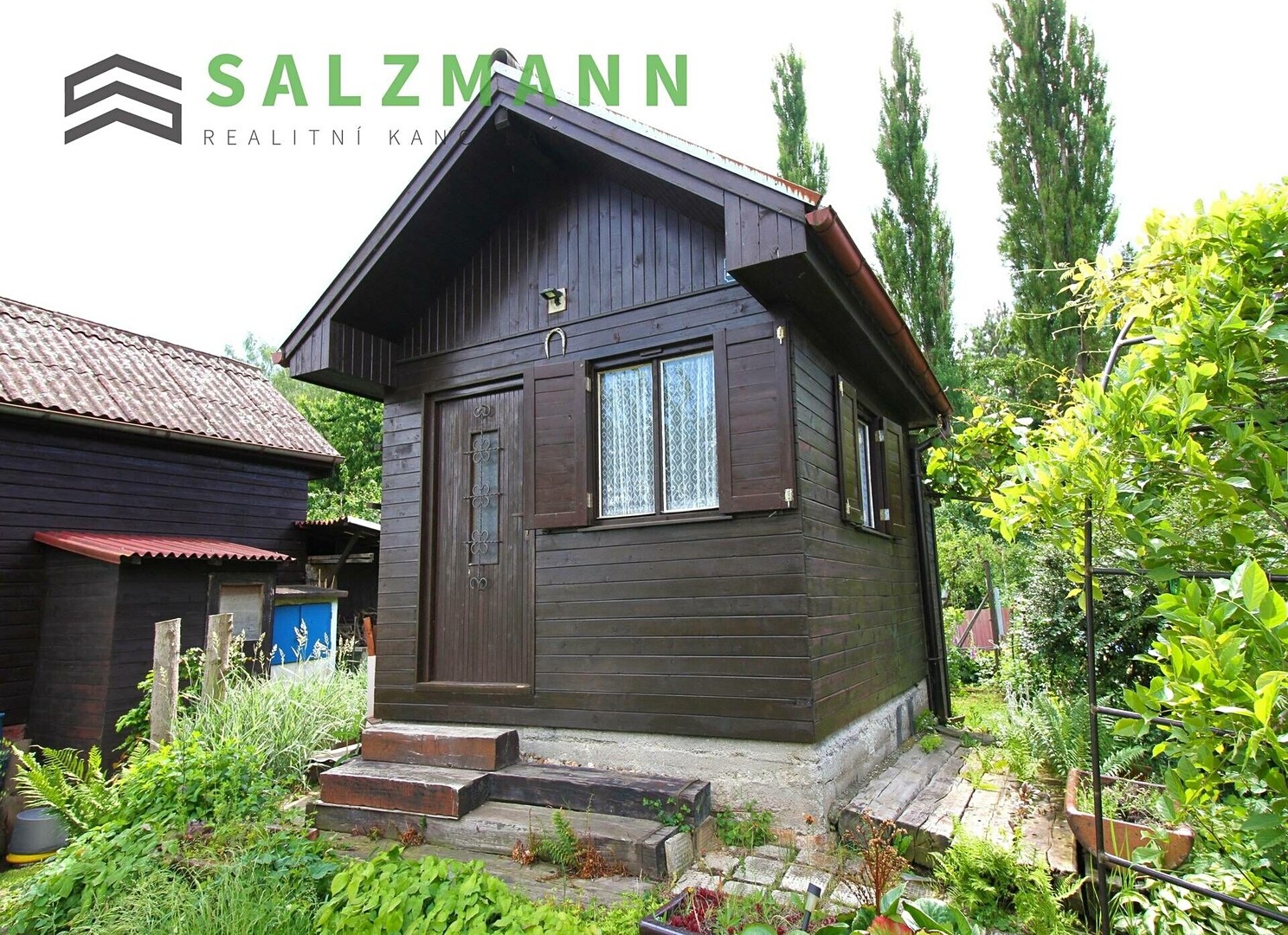 Prodej  chaty 12 m², pozemek 489 m², Na Okraji, Plzeň - Skvrňany
