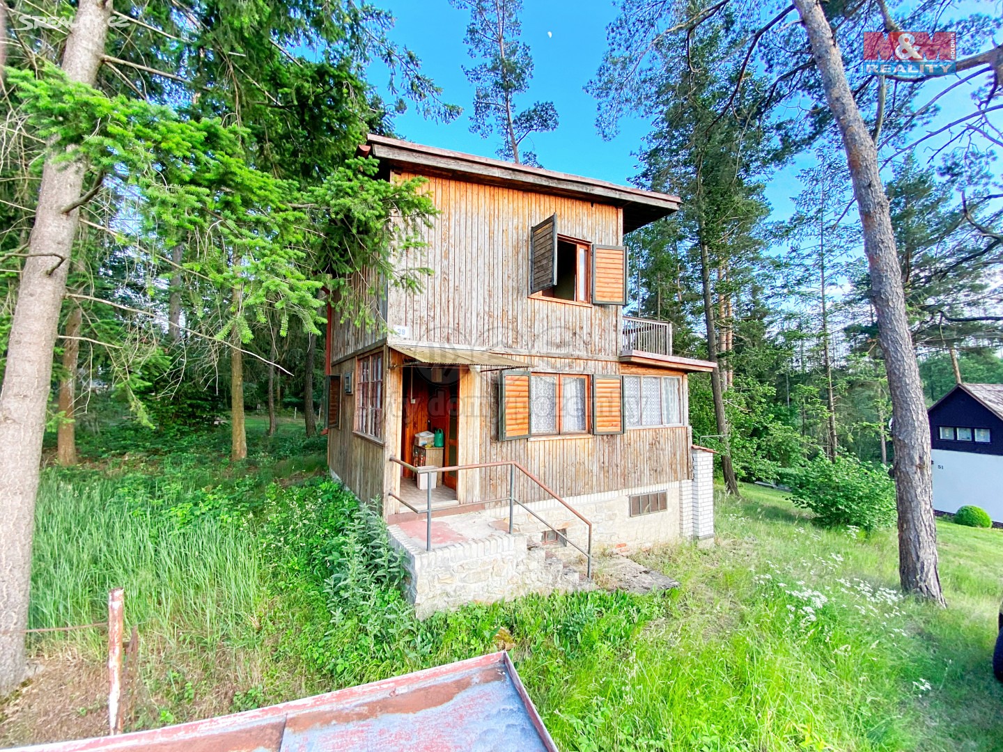 Prodej  chaty 50 m², pozemek 34 m², Moravské Budějovice - Jackov, okres Třebíč
