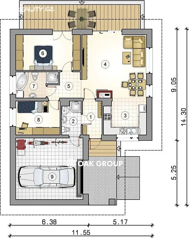Prodej  rodinného domu 130 m², pozemek 812 m², Branov, okres Rakovník