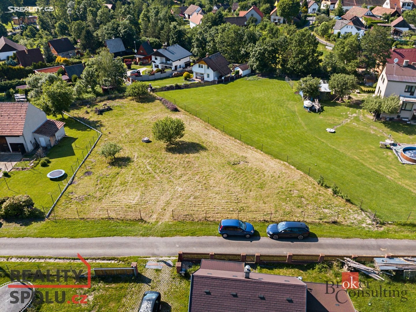Prodej  stavebního pozemku 1 475 m², Louňová, okres Plzeň-jih