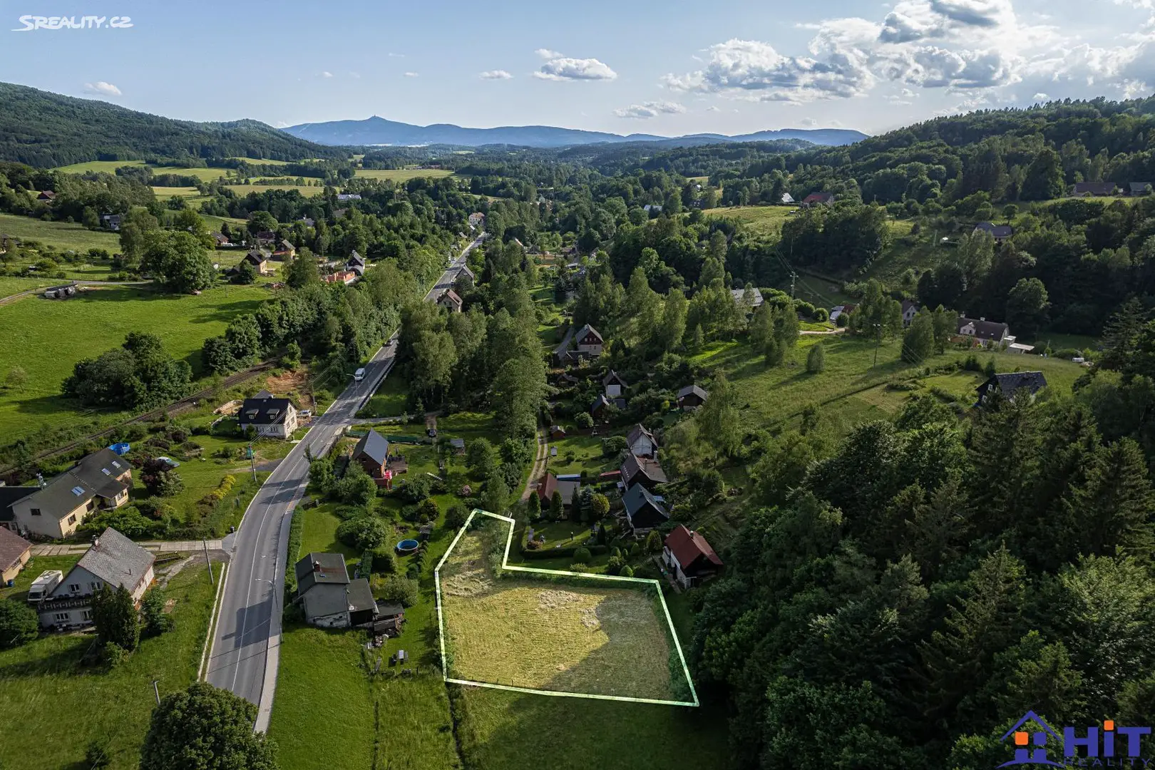 Prodej  stavebního pozemku 1 125 m², Oldřichov v Hájích, okres Liberec