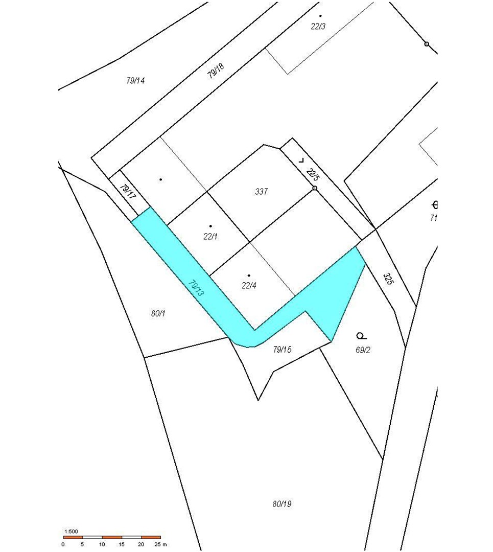 Prodej  pozemku 8 144 m², Chlístovice - Zdeslavice, okres Kutná Hora