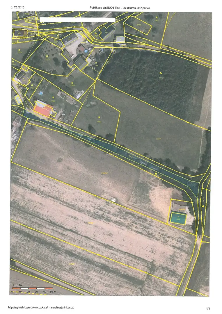 Prodej  pozemku 1 519 m², Dubnice, okres Česká Lípa