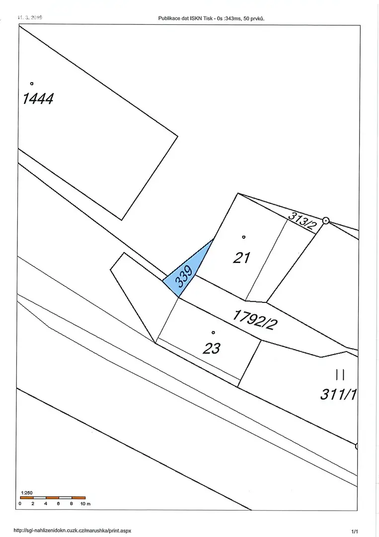 Prodej  pozemku 21 m², Stráž pod Ralskem, okres Česká Lípa