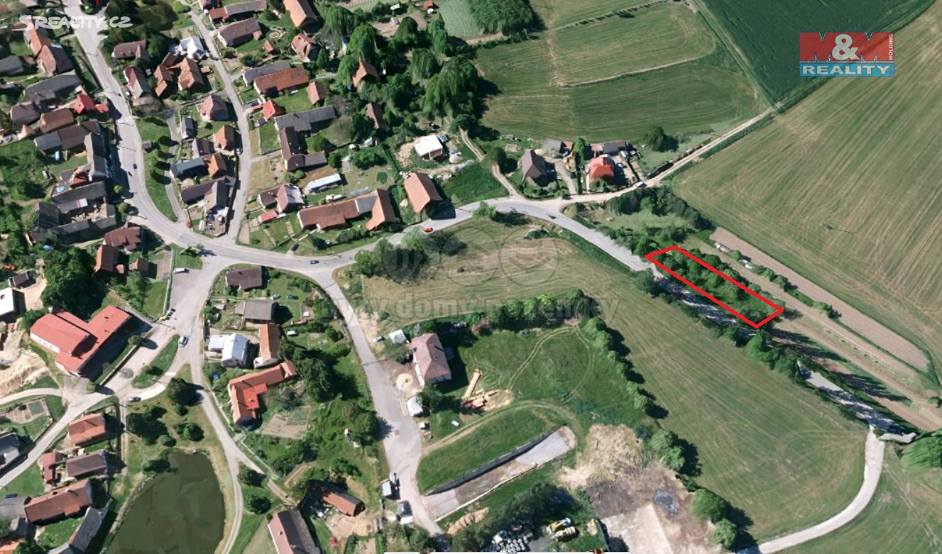 Prodej  zahrady 730 m², Bohdalec, okres Žďár nad Sázavou