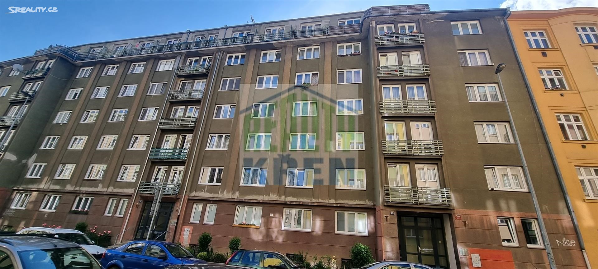 Pronájem bytu 1+kk 34 m², Na Louži, Praha 10 - Vršovice