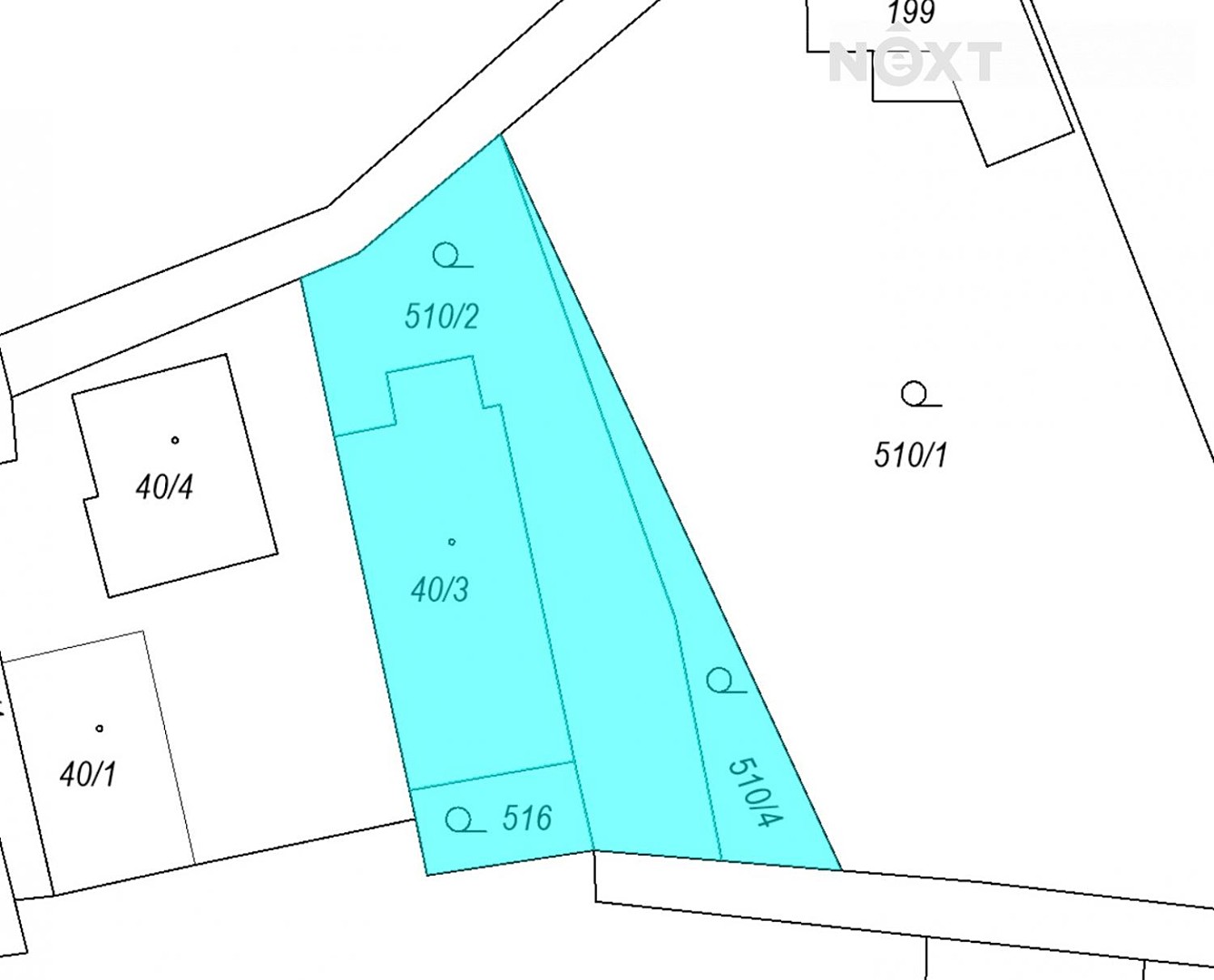 Prodej  stavebního pozemku 814 m², Zábřeh, okres Šumperk