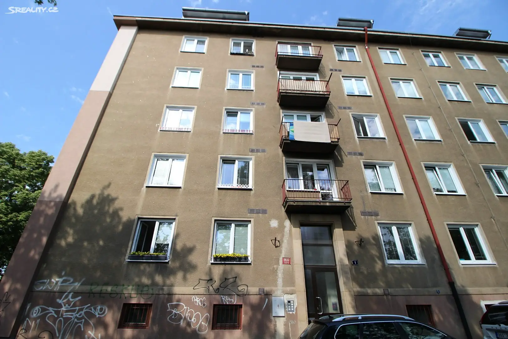 Pronájem bytu 2+1 41 m², Škvorecká, Praha 10 - Strašnice