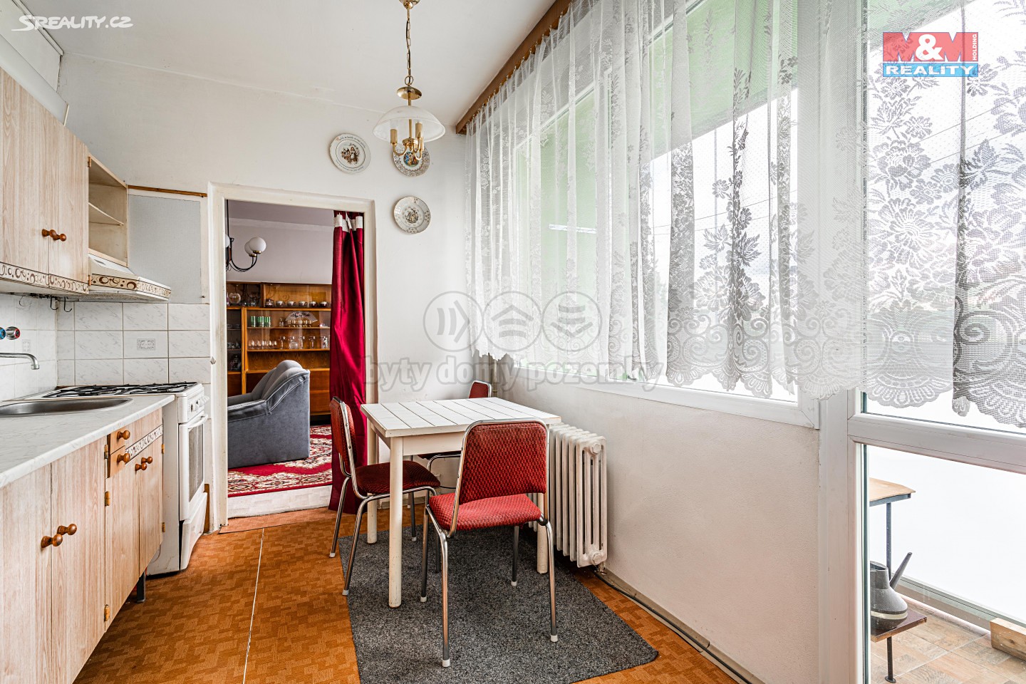 Prodej bytu 3+1 66 m², Kamenná, Ústí nad Labem - Střekov