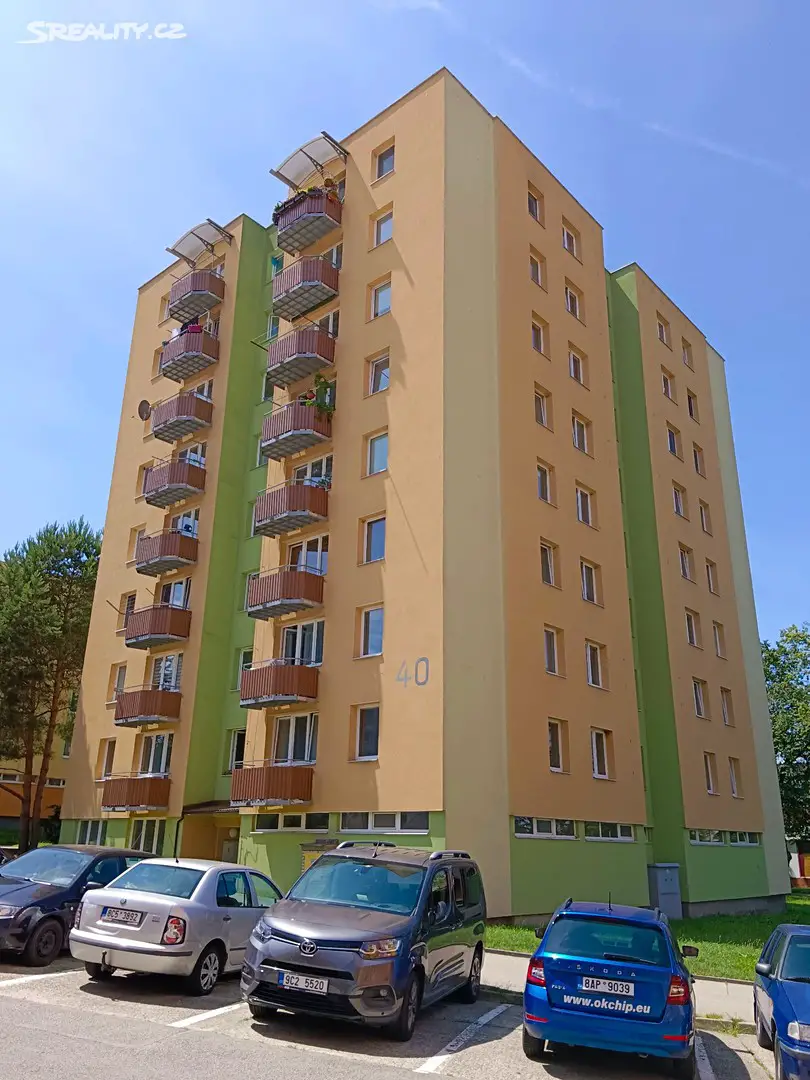 Prodej bytu 4+1 83 m², Kosmonautů, Jindřichův Hradec - Jindřichův Hradec V