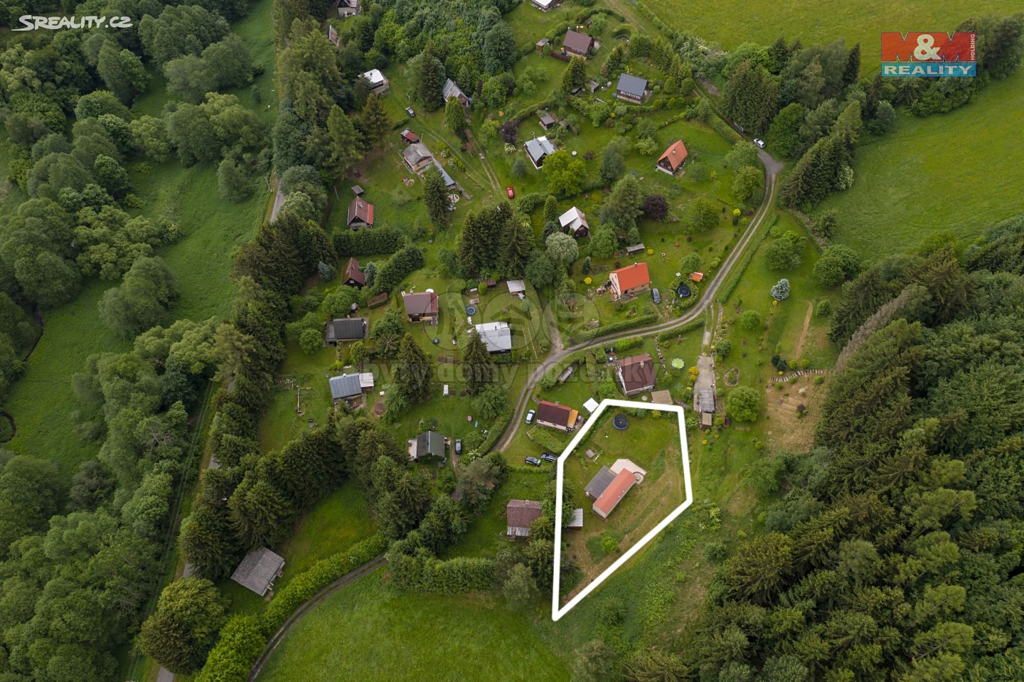 Prodej  chaty 41 m², pozemek 985 m², Borušov, okres Svitavy