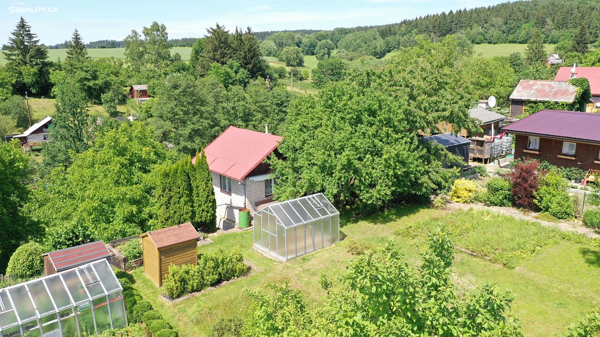 Prodej  chaty 20 m², pozemek 813 m², Skuhrovská, Česká Třebová