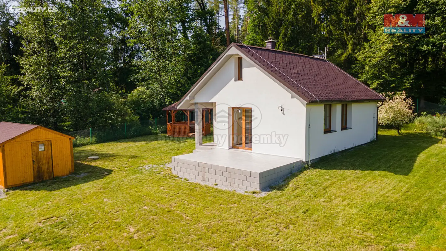 Prodej  chaty 82 m², pozemek 67 m², Strážkovice, okres České Budějovice