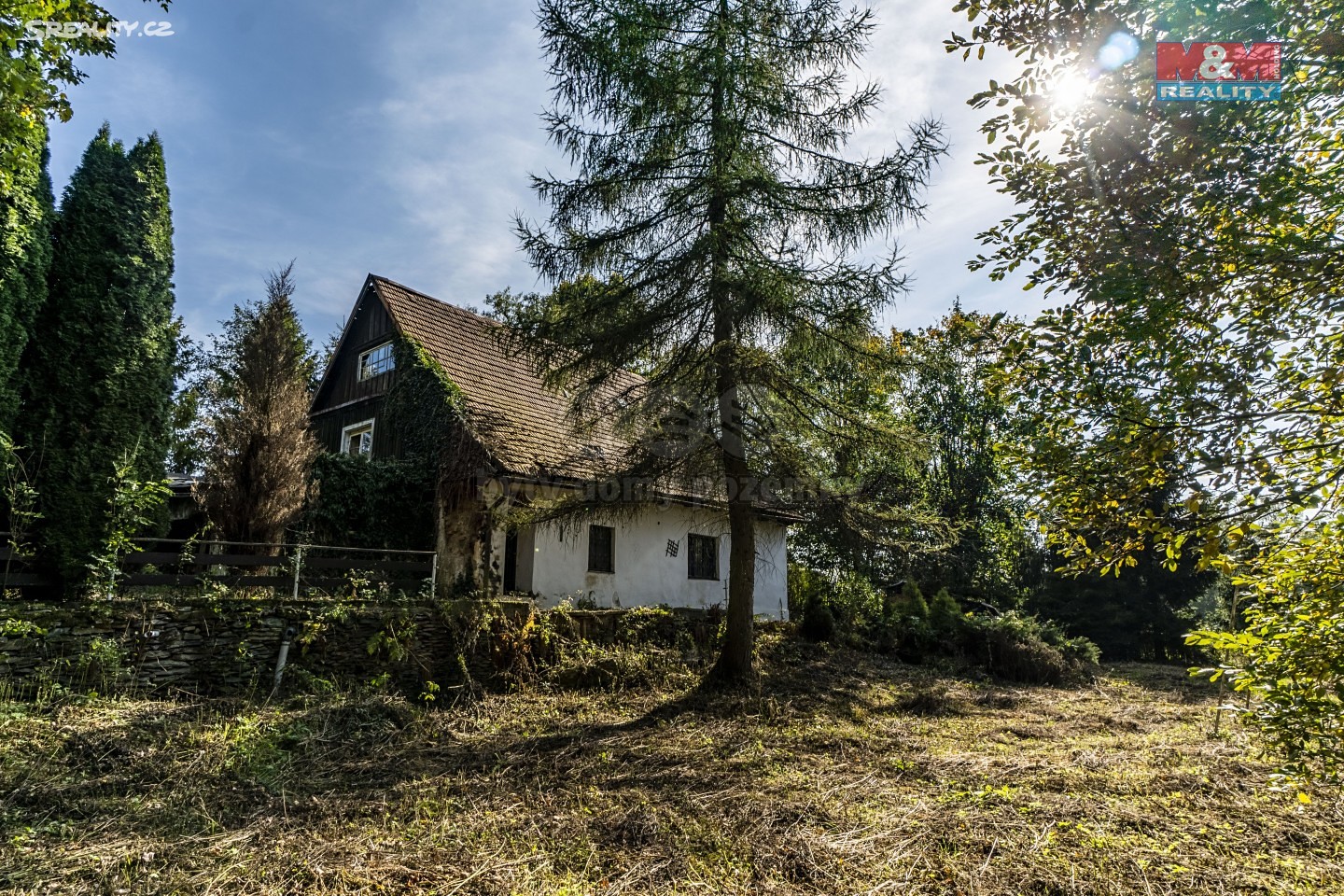 Prodej  rodinného domu 120 m², pozemek 2 500 m², Dětřichov nad Bystřicí, okres Bruntál