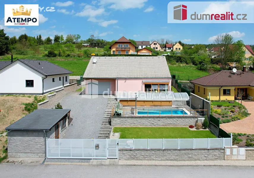 Prodej  rodinného domu 163 m², pozemek 769 m², Hosín - Dobřejovice, okres České Budějovice