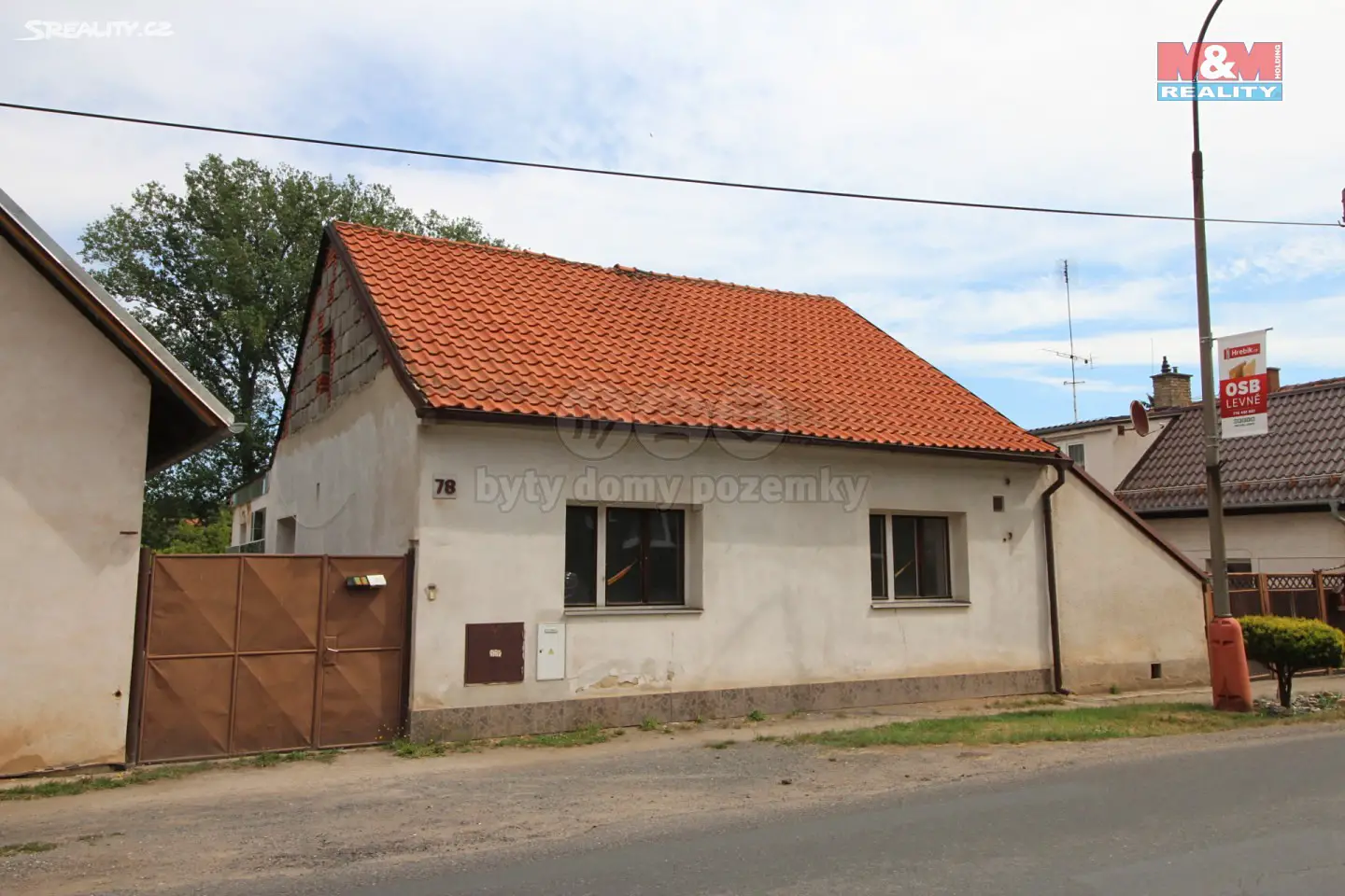 Prodej  rodinného domu 80 m², pozemek 290 m², Olešná, okres Rakovník