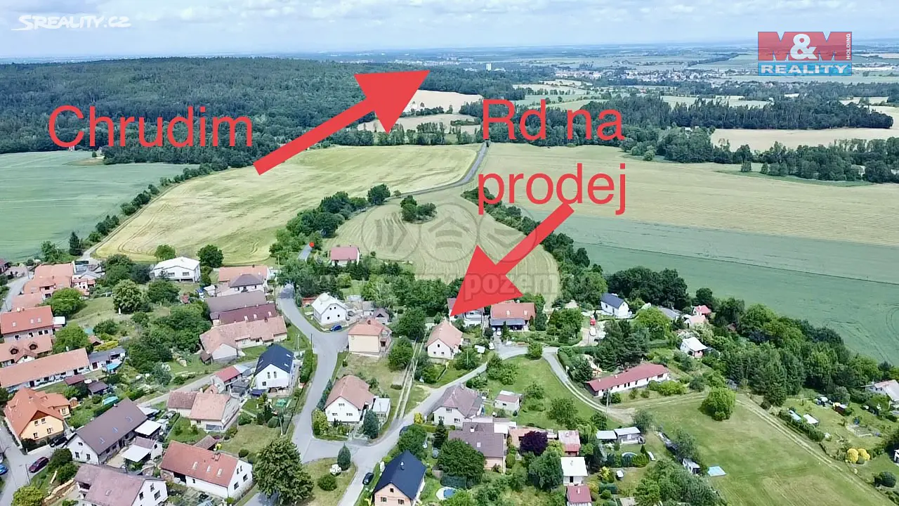 Prodej  rodinného domu 126 m², pozemek 323 m², Slatiňany - Trpišov, okres Chrudim