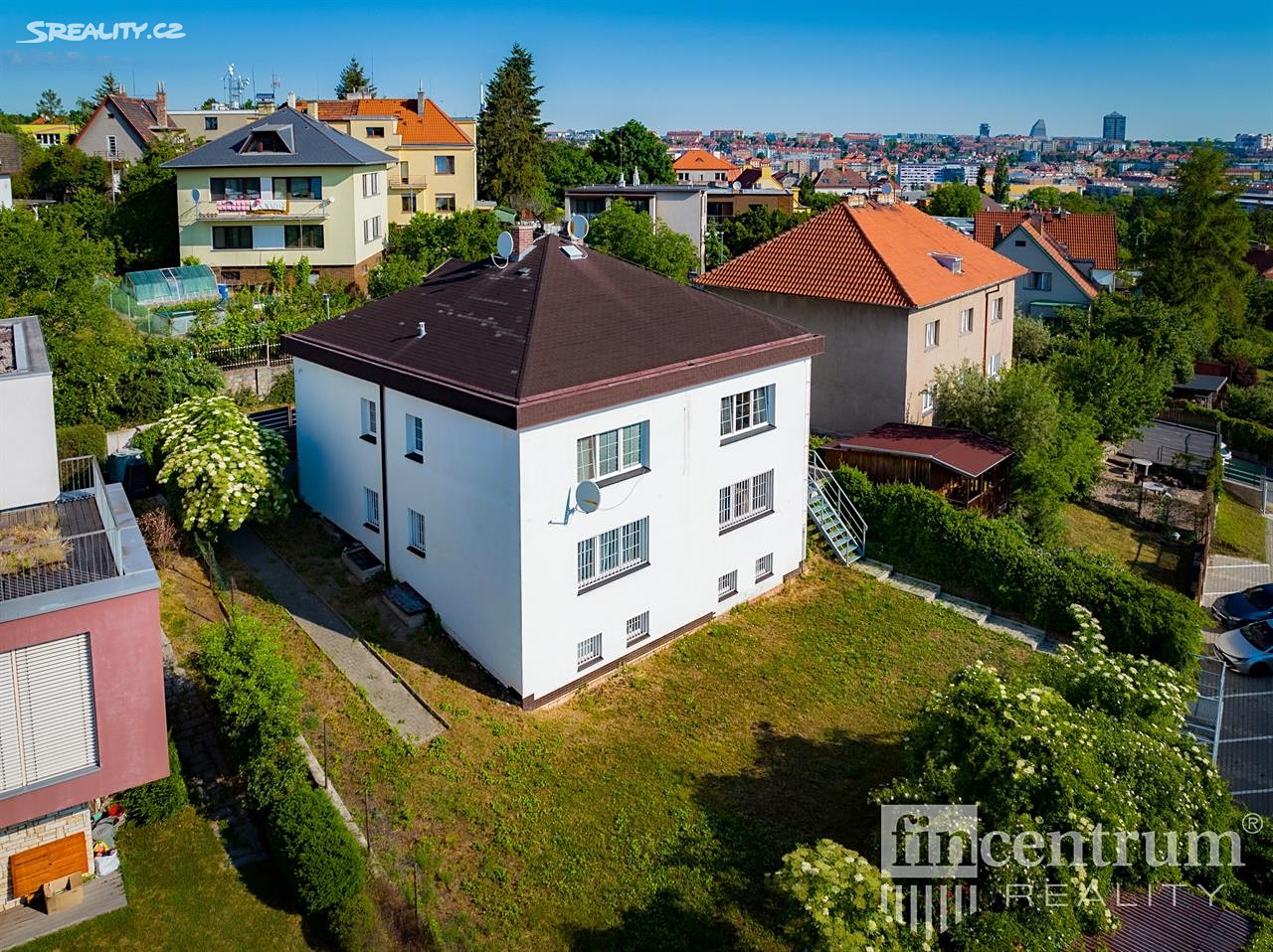 Prodej  vily 393 m², pozemek 648 m², Pod Sychrovem I, Praha 10 - Michle