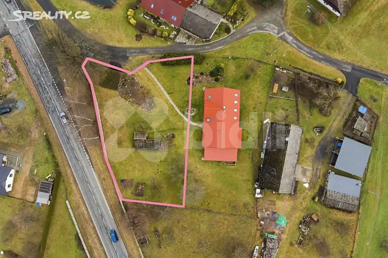 Prodej  stavebního pozemku 1 168 m², Chudenín - Skelná Huť, okres Klatovy