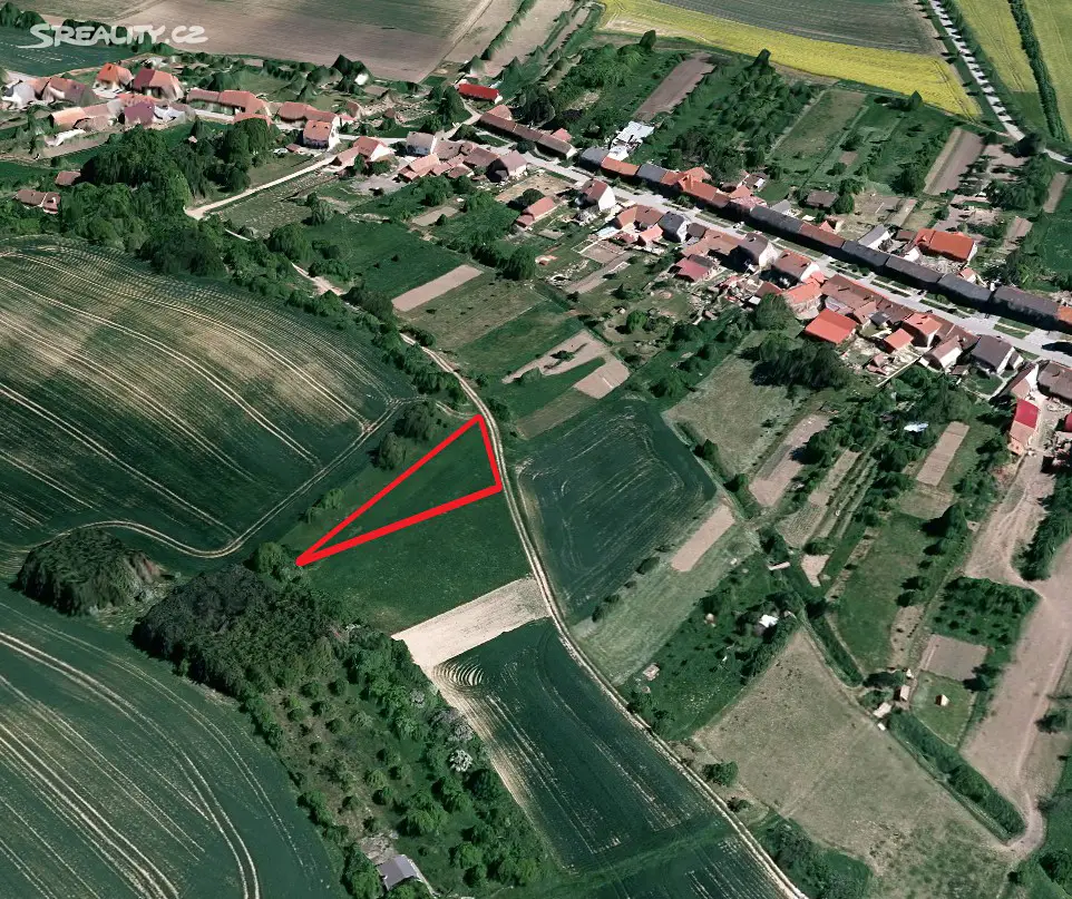 Prodej  stavebního pozemku 772 m², Chvalnov-Lísky - Chvalnov, okres Kroměříž