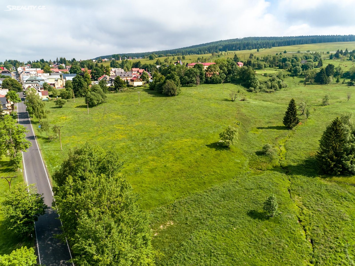 Prodej  stavebního pozemku 1 015 m², Horní Blatná, okres Karlovy Vary