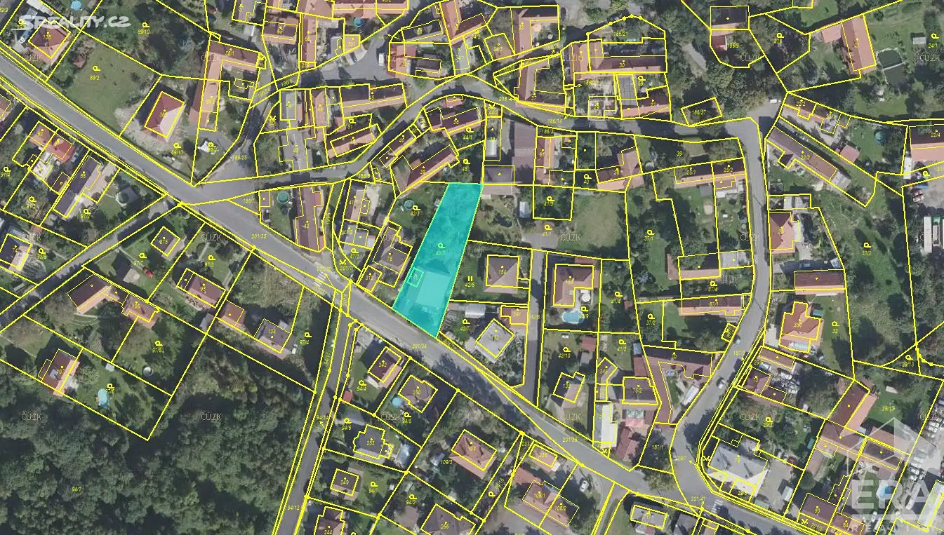 Prodej  stavebního pozemku 967 m², Hradešín, okres Kolín