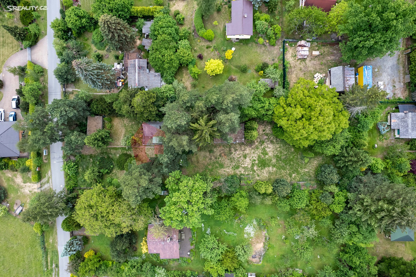 Prodej  stavebního pozemku 1 238 m², Na Vyhlídce, Kamenice - Nová Hospoda